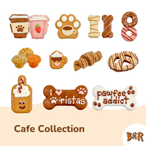 I Love Paw-ristas 6 Inch Bone | Café