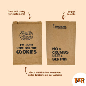 BNR Brown Kraft Treat Bag - Bundle of 50 | 6"x 9"