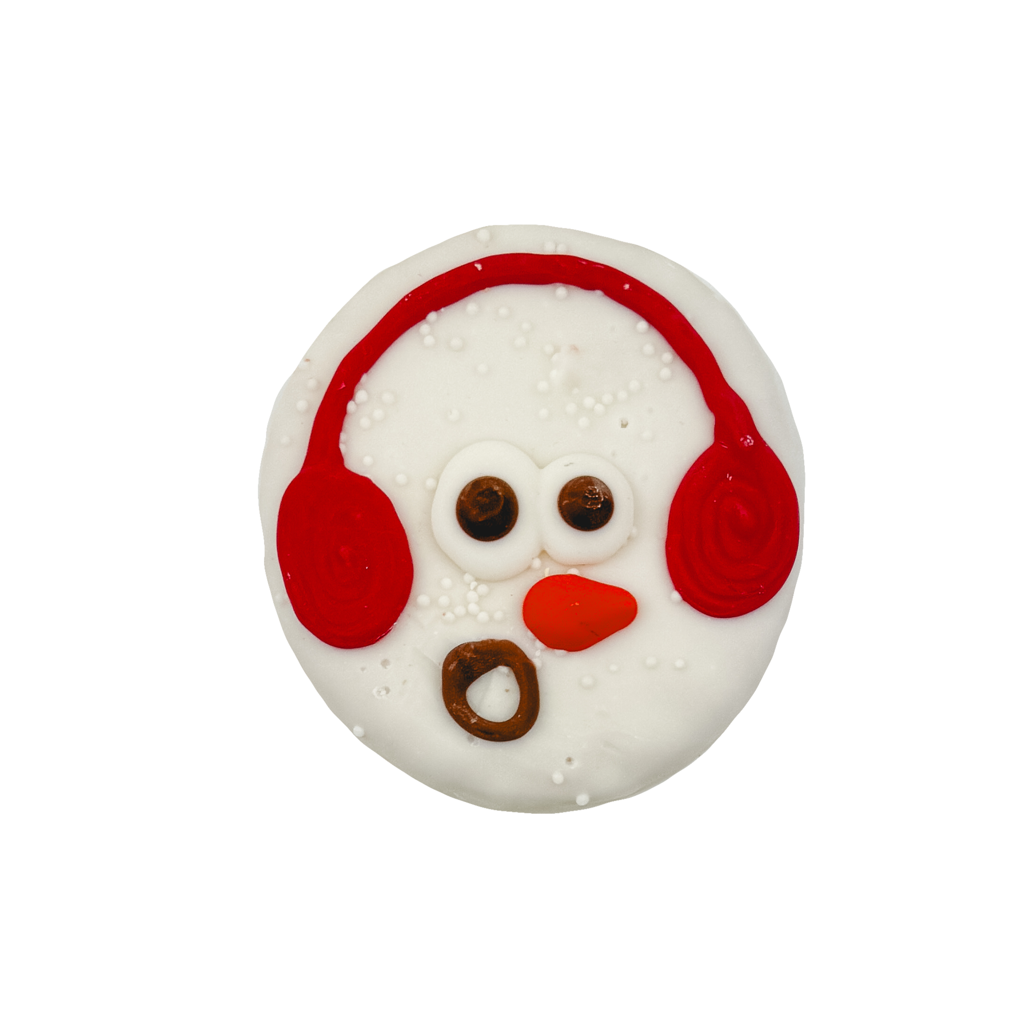 snowman cookie for dogs