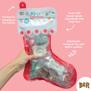 Prepackaged Cookie Filled Stocking | Holiday 2024