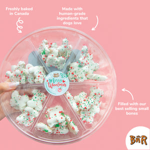 Prepackaged Sprinkled Small Bones Large Platter | Holiday 2024