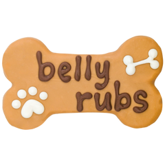 Belly Rubs 6" Bone | Dog Thoughts