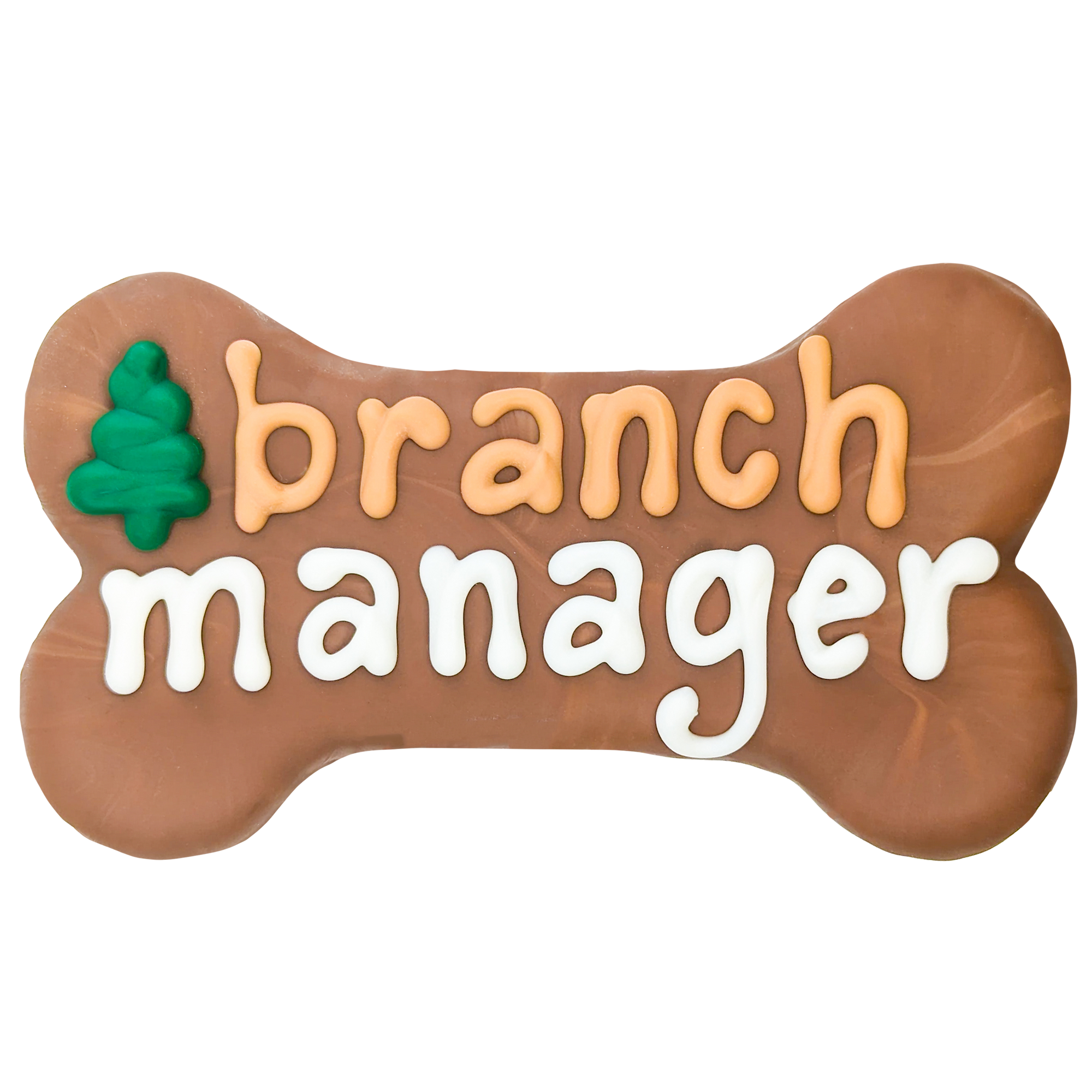 branch manager bone dog cookie