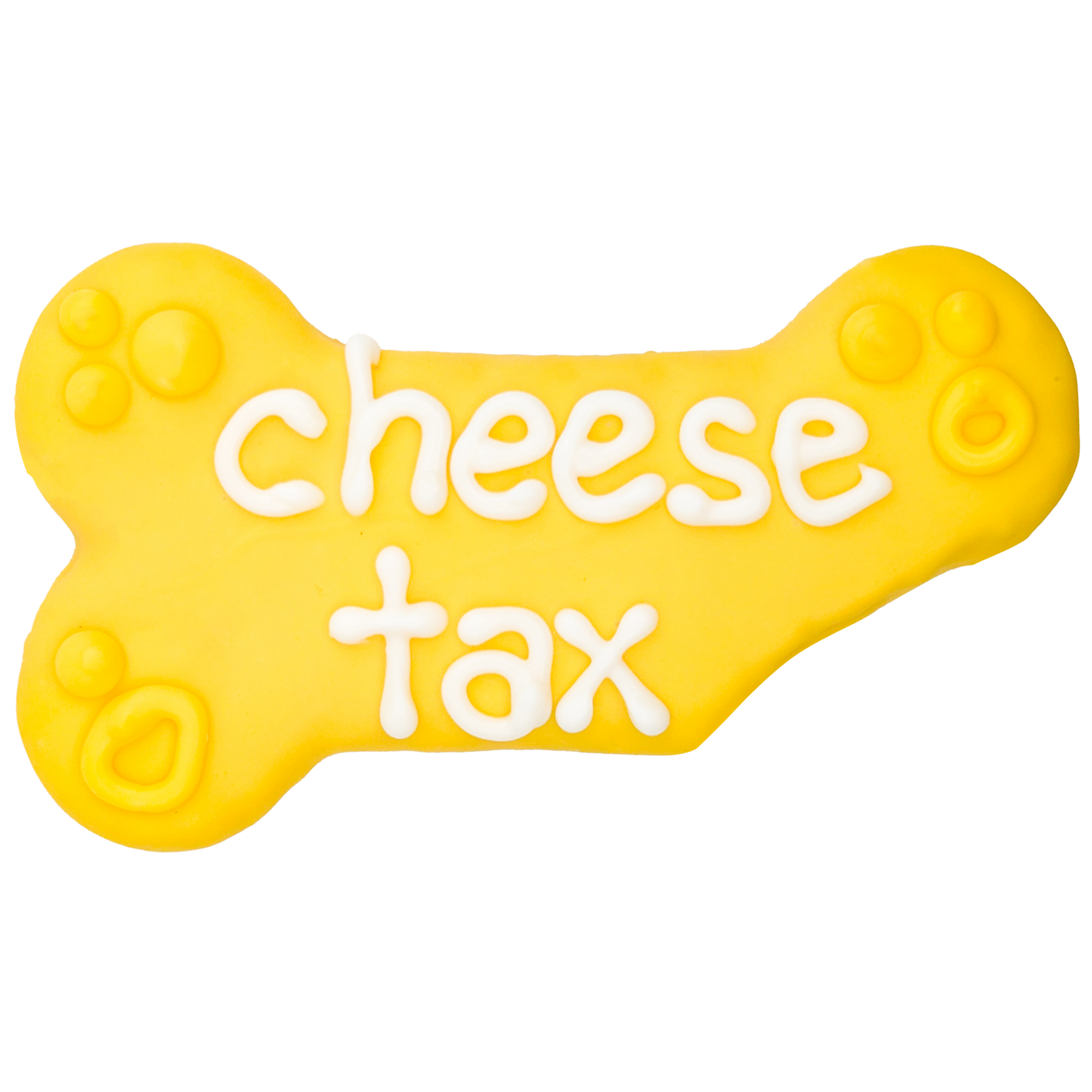 cheese tax bone dog cookie