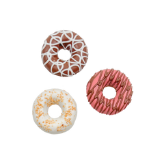 3D Medium Vanilla Donuts | Woof it Down