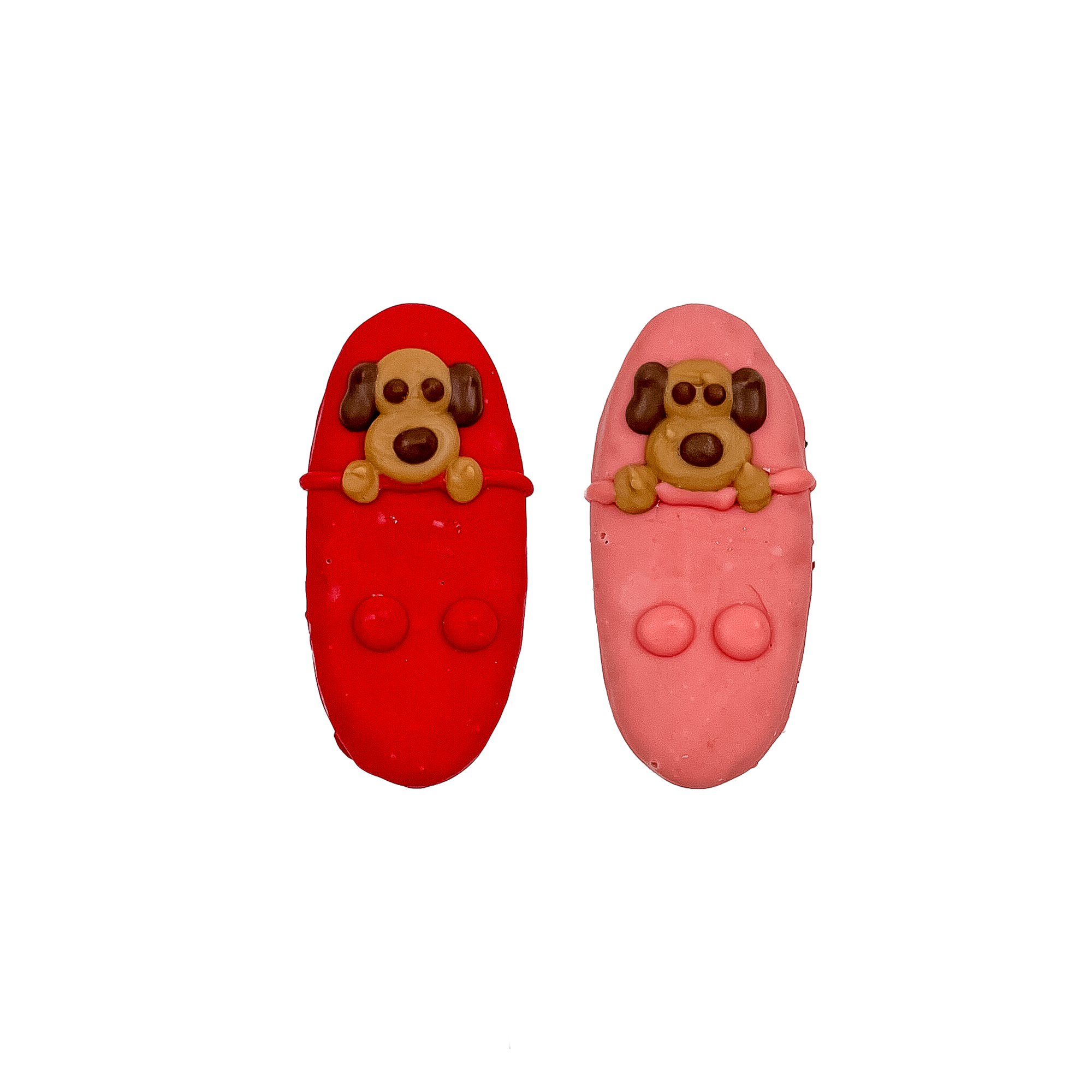 sleeping bag pups dog cookies