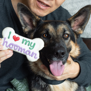 I ❤️ my Hooman 6" Bone | Pride & Family