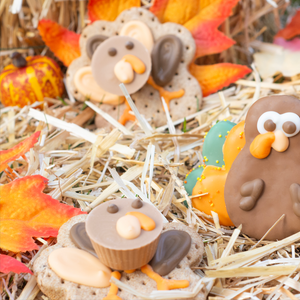 fall turkey cookies for dogs