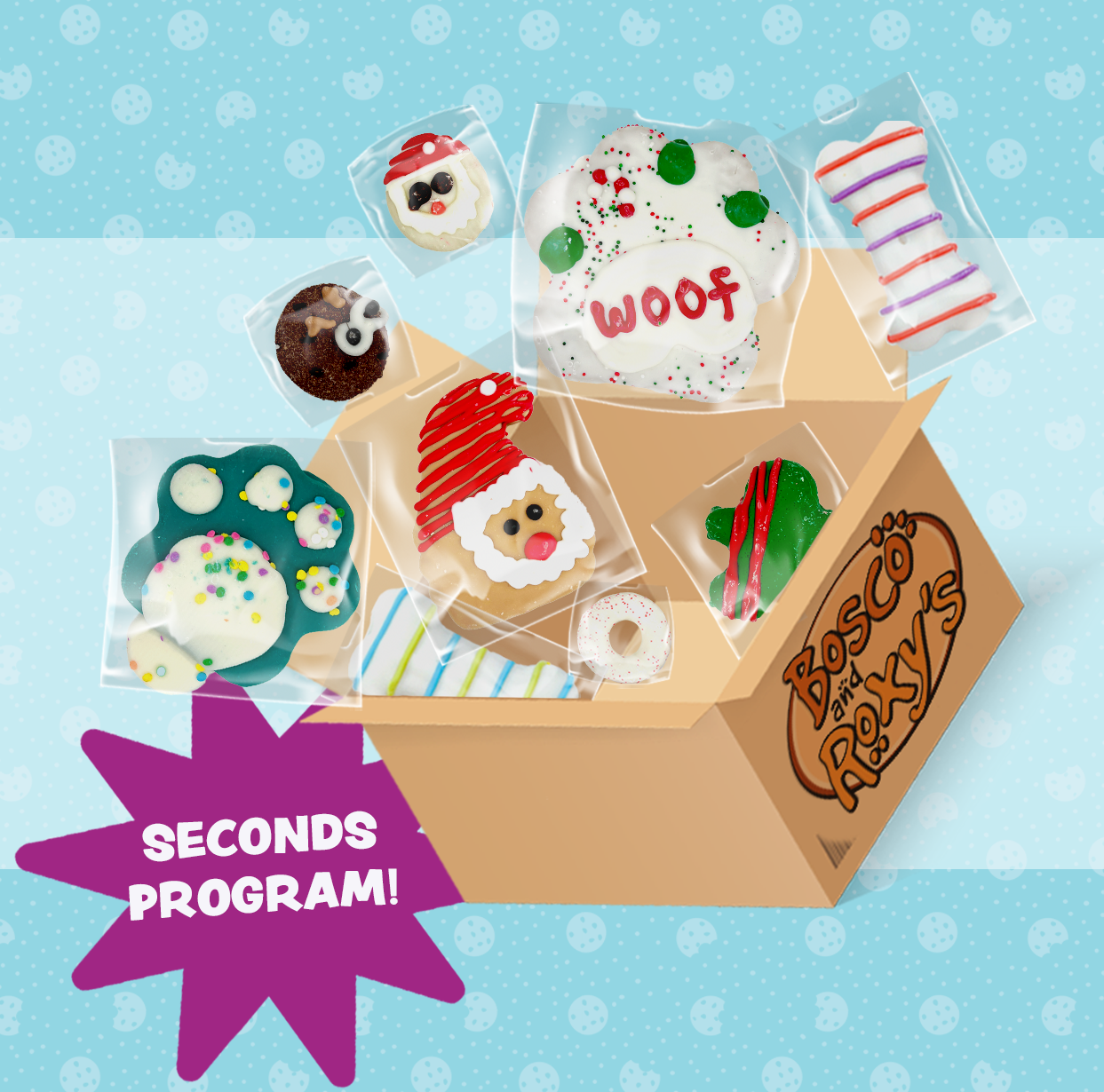 Seconds Program Cookies | 26lbs Box