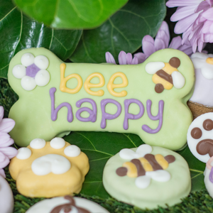 Bee Happy 6 Inch Bone | Spring