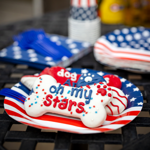 Oh My Stars 6" Bone | 4th of July