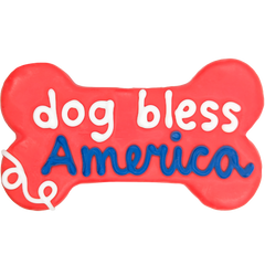 Dog Bless America 6 Inch Bone | 4th of July