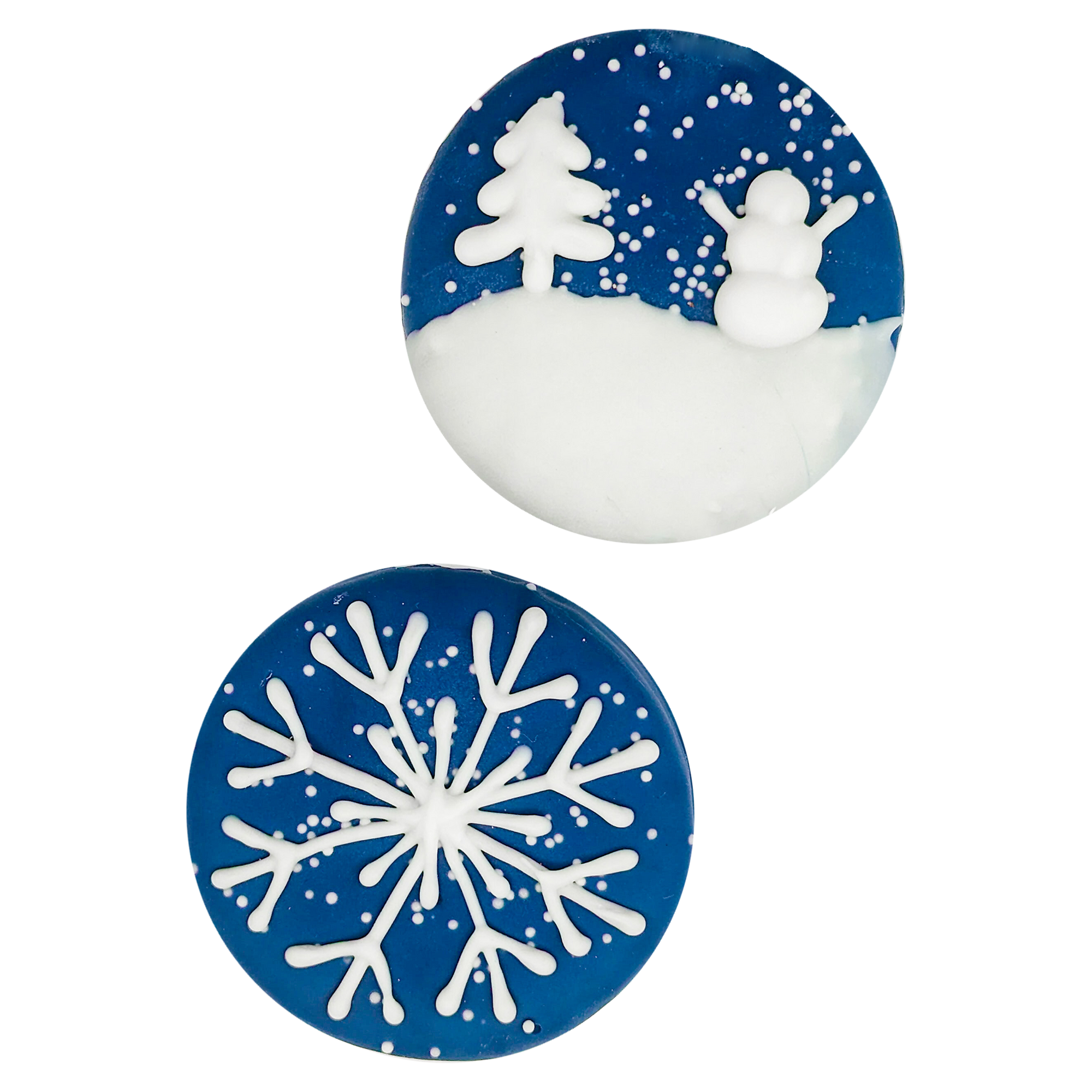 Snowy Circles | Winter Wonderland