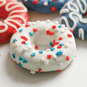 Mini donuts | 4th of July