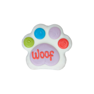 Prepackaged Woof 4" Paw | Birthday