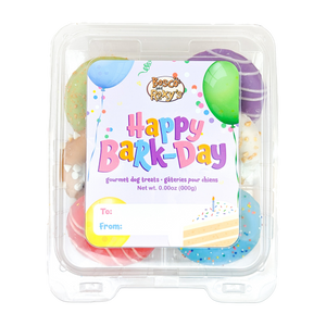 Prepackaged Vanilla Medium Donut (6pk) | Birthday