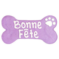 Violet Bonne Fête 6" Bone | Birthday